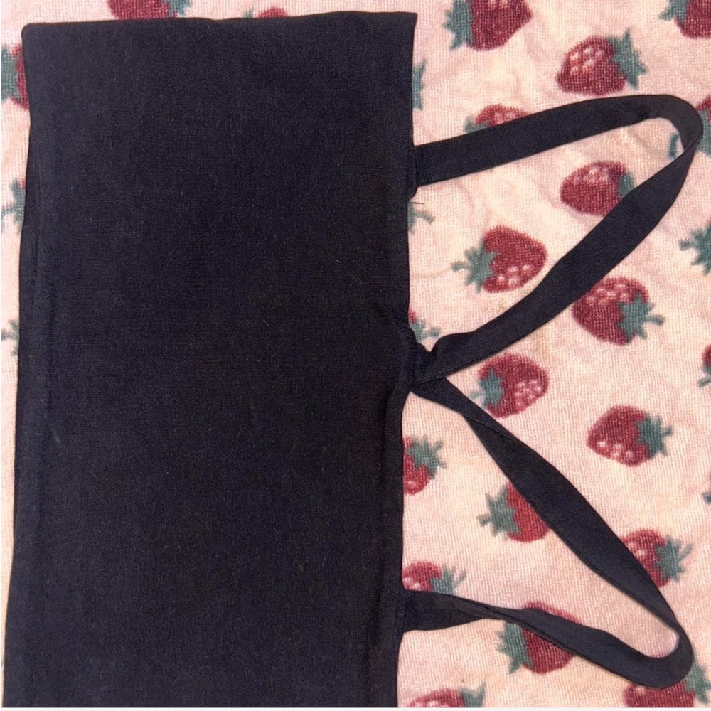 COTTON ON Black Criss Cross Top